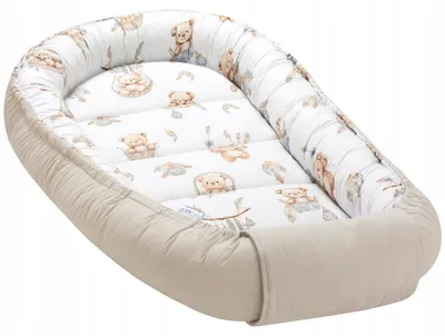 Produktbild von Babykokon Baumwolle Jukki Boho Bears 65x120 cm beidseitig XXL