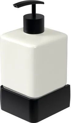 Produktbild von Seifenspender HACEKA Aline schwarz matt 1208644