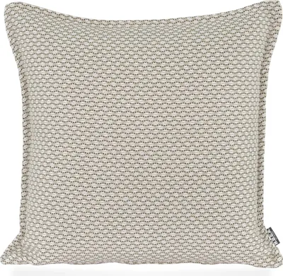 Produktbild von H.O.C.K. Linocea Outdoor Kissen 50x50cm natur beige mit Biese col. 404519