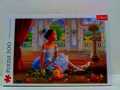 Produktbild von Puzzle 500 elementów. Mała baletnica