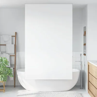 Zdjęcie produktu dla vidaXL Roleta prysznicowa 130x240 cm szerokość tkaniny 126 cm