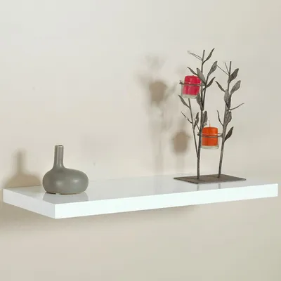 Immagine prodotto di Regal coninvisible Befestigung 80x25 bianco 045322 arredamento casa