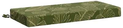 Productafbeelding van Bankkussen SOEST 100% Polyester Bladontwerp 60 x 40 x 8 cm