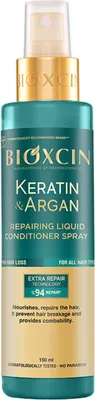 Produktbild von BIOXCIN KERATIN&ARGAN Regenerierende Haarspülung Spray 150 ml