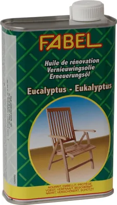Produktbild von FABEL Spezial-Pflegeöl für Gartenmöbel aus Eukalyptusholz, 500ml