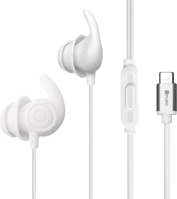 Produktbild von Leichte Schlafkopfhörer mit ergonomischen Ohrstöpseln, Geräuschreduzierung, Inline-Steuerung, tragbar und ideal für Seitenschläfer und Musikgenuss.