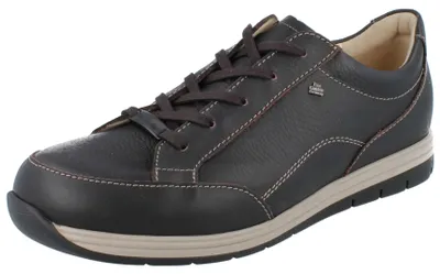 Produktbild von FINN COMFORT FinnPlus Osorno Herren Halbschuhe dunkelbraun Glattleder - Größe: 43