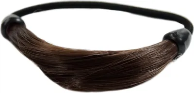 Produktbild von WIG ME UP Unsichtbarer Haargummi Kastanien-Braun NHA-003B-33