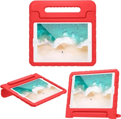 Immagine prodotto di iPad 8 2020 da 10,2 pollici, iPad 7 2019 da 10,2 pollici, iPad 9 2021 da 10,2 pollici Custodia: imoshion Cover posteriore con maniglia di sicurezza per bambini