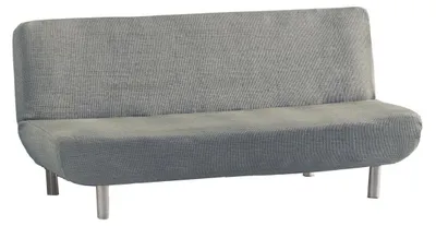 Clic Clac Sofa-Hülle 3-Sitzer, Polyester-Baumwolle, grau, 37x29x9 cm