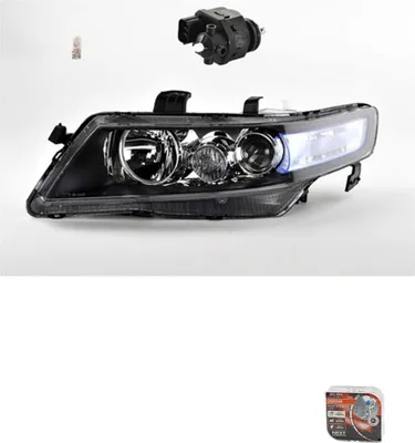 Zdjęcie produktu dla Reflektory + żarówki Osram Night Breaker Laser, pasujące do Hondy Accord, numery części: 33130SJKJ01, 33151SEAG53, 33151SEAG51, 33151SEAG52.
Johns