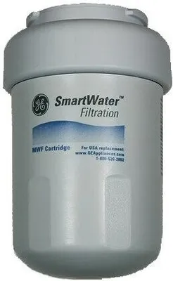 A GE SmartWater Filtration MWF Cartridge.