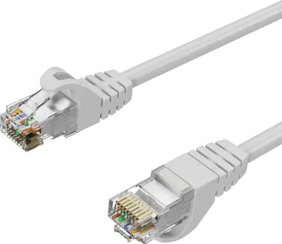 Produktbild von RJ45 Patchkabel CAT 7 Rohkabel U/UTP weiß 15m