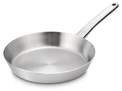 Productafbeelding van Gerlach Prestige pan, 28 cm, van roestvrij staal. Roestvrijstalen pan, geschikt voor gasfornuizen