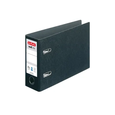 Produktbild von Herlitz maX.file, A5, Lagerung, Faserplatte, Schwarz, Leiter, 1 Stück(e)