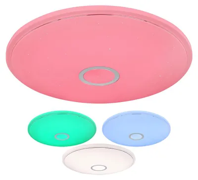 Produktbild von RGB LED Deckenlampe, App- und Sprachsteuerung, 68 cm
