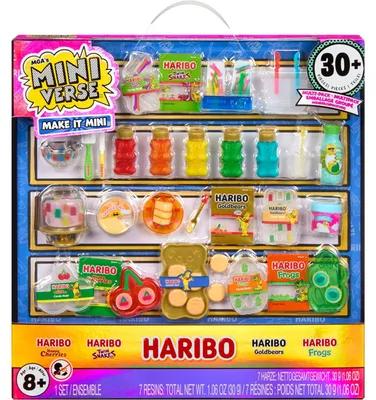 Produktbild von Miniverse Make It Mini Haribo Multipack, 8 Jahr(e), Mehrfarbig, Kunststoff