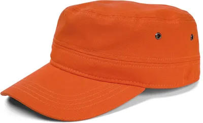 Produktbild von styleBREAKER Uni Military Cap aus Baumwoll-Canvas | Army Cap mit gebogenem Schirm | verstellbare Schirmmütze für Damen und Herren