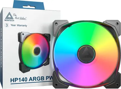 Immagine prodotto di Montech HP140 ARGB PWM nero
