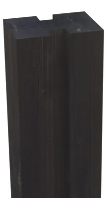 Produktbild von Pfosten Osmo für Schallschutzzaun Forsdal 10 x 14 x 220 cm zum Aufschrauben kesseldruckimprägniert grau