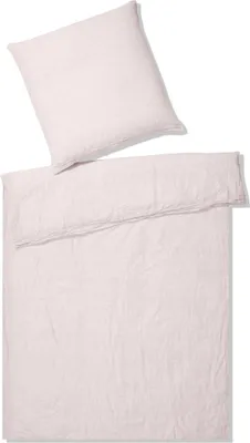 Produktbild von elegante Halbleinen-Kissenbezug einzeln Breeze Farbe rose Größe 70x90cm