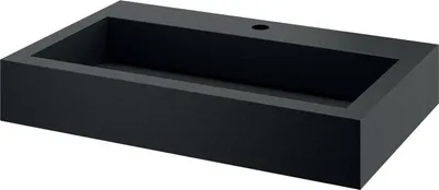 Image de Delabie WT AQUEDUTO mur. D 35 mm au centre Acier inox mat noir