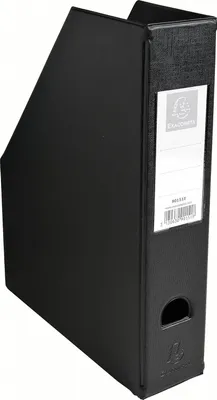 Produktbild von Exacompta 90151E, Schwarz, Polypropylen (PP), A4, 70 mm, 235 mm, 315 mm
