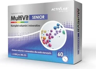 Image de MultiVit Senior set de vitamines et de minéraux pour les personnes âgées