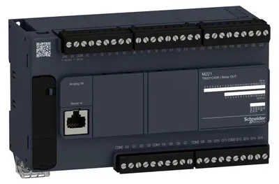 Produktbild von Schneider Electric TM221C40R, IP20, 50 - 60 Hz, -10 - 55 °C, -25 - 70 °C, 160 mm, 70 mm