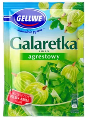 Zdjęcie produktu dla Gellwe Galaretka smak agrestowy 72g