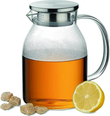 Produktbild von Kela Krug, Borosilikatglas/Edelstahl, 1,5 l