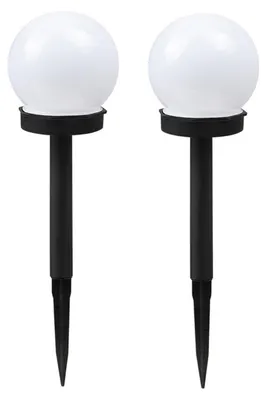 Zdjęcie produktu dla 2 sztuki, zewnętrzne, wodoodporne, solarny reflektor kulisty LED, lampa ogrodowa, lampa do trawnika, oświetlenie ścieżki