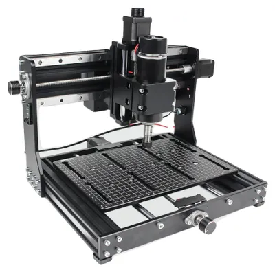 Image de Fraiseuse à bois CNC, broche de 500 W, système deGRBL, machine de fraisage 3020 uniquement
