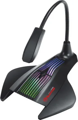 Zdjęcie produktu dla Marvo MIC-01, Mikrofon do komputera, -34 dB, Wielokierunkowy, Przewodowa, USB, Czarny