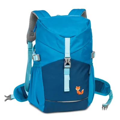 Immagine prodotto di Zaino bambino Fabrizio Go Green in poliestere blu volpe, riciclato ORI222B