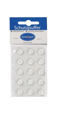 Produktbild von Schutzpuffer Clear 14mm Ku.transp.Koni selbstkl.
