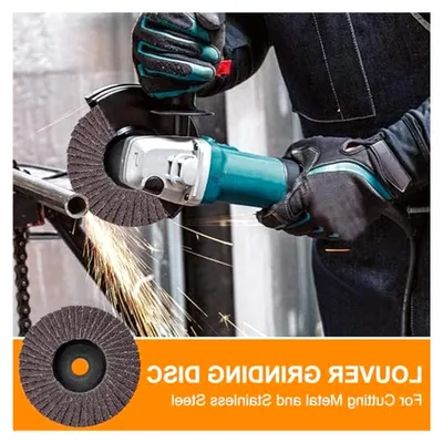Produktbild von Set mit 23 Trenn- und Fächerscheiben 75 mm für Winkelschleifer