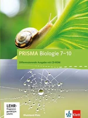Obrázok produktu pre Prisma Biologie 7.-10. Schuljahr - Ausgabe für Rheinland-Pfalz - Differenzierende Ausgabe. Schülerbuch mit Schüler-CD-ROM