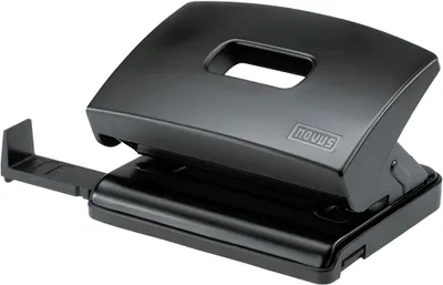 Produktbild von Novus Bürolocher C 216, bis 16 Blatt schwarz, im Blister