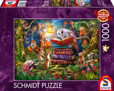 Produktbild von Puzzle PQ 1000 Gutenachtgeschichten 112972