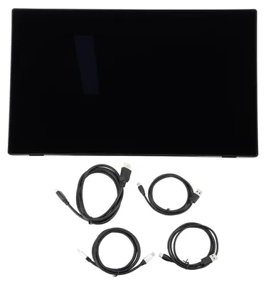 Image de Écran tactile portable de 18,5 pouces, 1920 x 1080, interface multimédia HD, HDR, grand prolongateur d'écran pour jeux vidéo, PC, téléphone et console de jeux