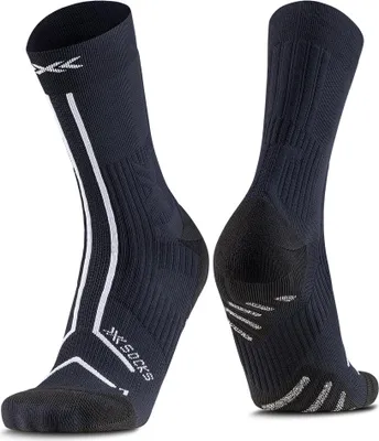 Image de X-socks Trailrun Terraskin Expert Crew-chaussettes Noir EU 39-41 Hommes,Femmes Noir EU 39-41