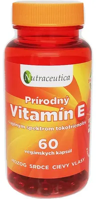 Obrázek produktu pro Vitamin E – veganský – 31,7 mg, 60 kapslí