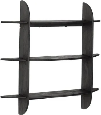 Produktbild von Regal Westwood 100 x 23 x 100 cm Mangoholz Schwarz