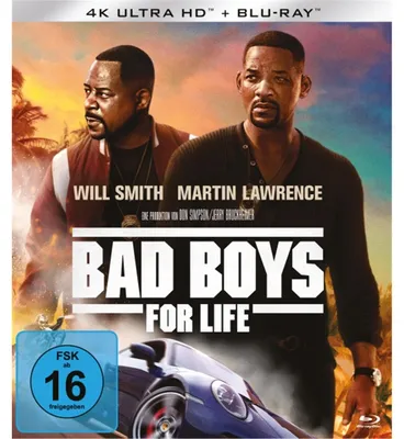 Zdjęcie produktu dla PLAION 1129584, Film, Blu-ray, Niemiecki, Angielski, Hiszpański, Rosyjski, 124 min, Bad Boys for Life, Przygoda/Przygodowy