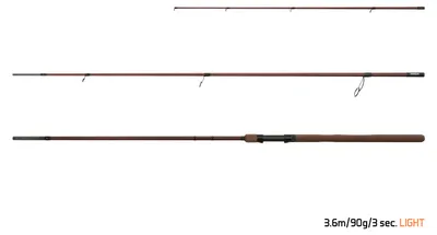 Produktbild von DELPHIN MAGMA LEGEND4RY, 3,6m, 11,81ft, 0-90g, 3 Teile, Feeder Angelrute, Light, 101004456