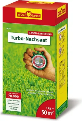 Produktbild von WOLF-GARTEN »Turbo-Nachsaat« Rasensaat LR 50 Rasensamen