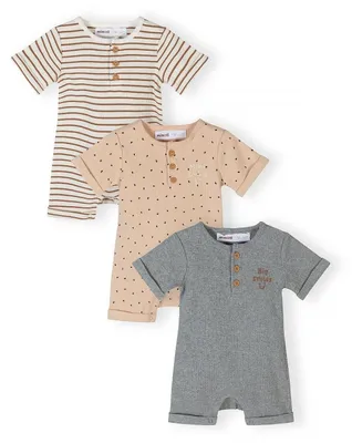 Produktbild von Minoti Set Baumwolle Grau Gr. 62 für Mädchen