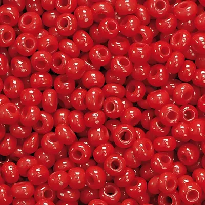 Produktbild von KNORR PRANDELL 216104150 Böhmische Rocailles Ø 25 mm Glas rot
