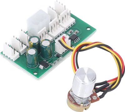 Produktbild von Lüfter Hub PWM PC-Gehäuse 8-Wege-Splitter Drehzahlregelung Modul 4 Pin Adapter 12V